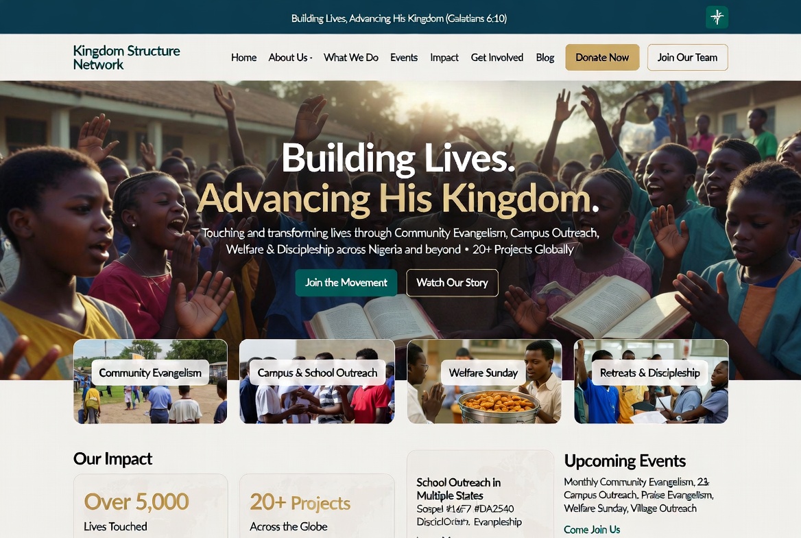 Kingdom Structure Network